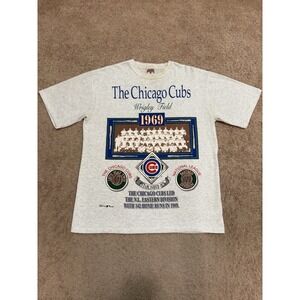 Vintage 1994 Chicago Cubs Glory Days MLB Gray T-Shirt Size XL